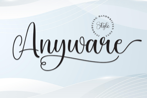 Anyware: The Handwritten Typeface for Authentic Brand Storytelling