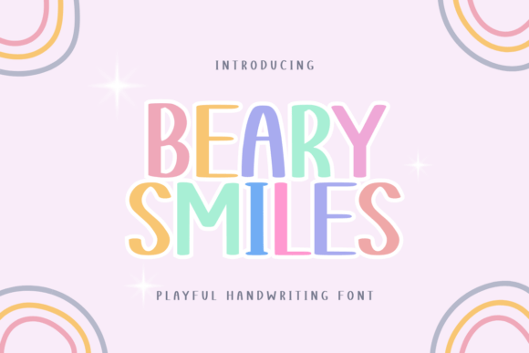 Beary Smiles: A Handwritten Typeface for Warm Editorial Design