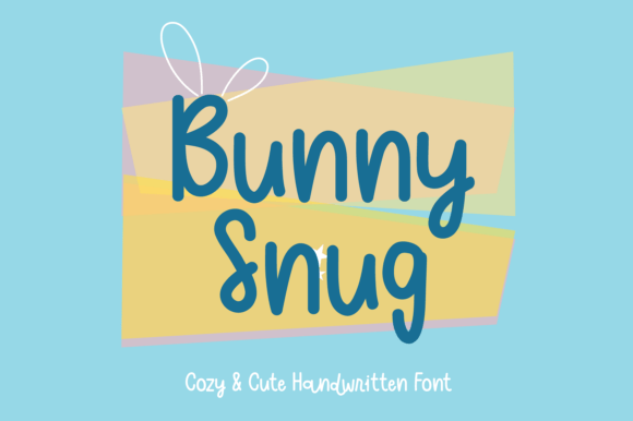 Bunnysnug: A Handwritten Typeface for Cozy Brand Identities