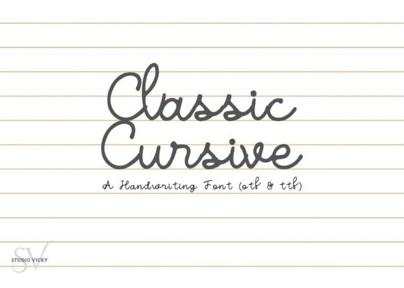Classic Cursive: The Script Font for Scroll-Stopping Brand Visuals