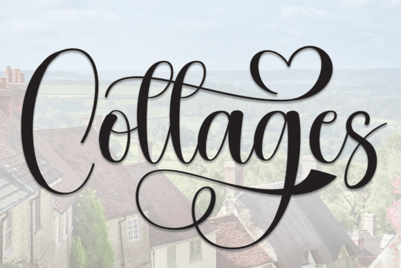 Cottages Typeface: Elevating Handmade Brand Identity