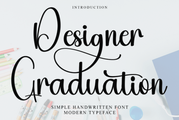 Designer Graduation Typeface Review for Elegant Web Design