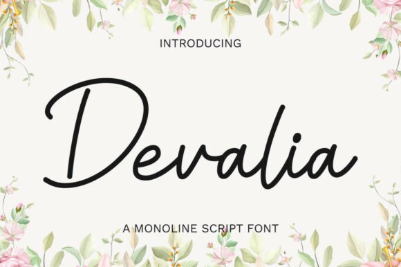 Devalia: A Timeless Handwritten Typeface for Editorial Design