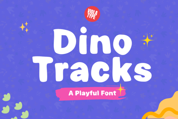 Dino Tracks: A Playful Handwritten Typeface for Joyful Brand Identity