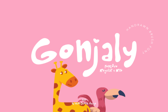 Gonjaly: The Playful Typeface That Boosts Campaign Recognition