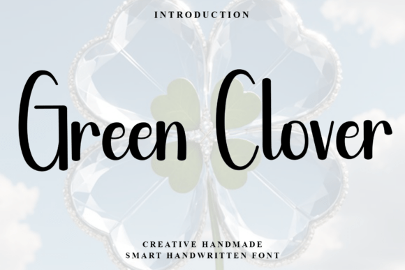Green Clover: A Handwritten Typeface for Editorial Design