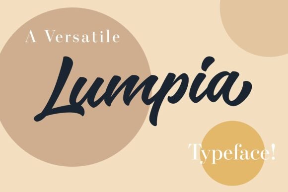 Lumpia Typeface Review: A Script Font for Editorial Design