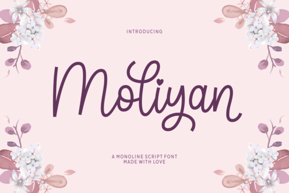 Moliyan: The Script Font That Softens Your Brand Identity