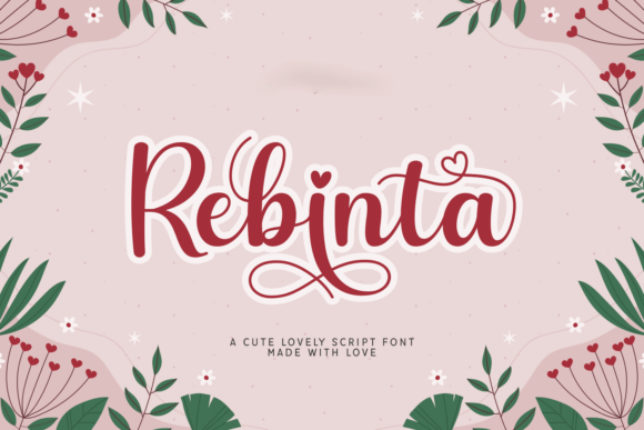 Rebinta Typeface Review: A Romantic Script for Boutique Branding