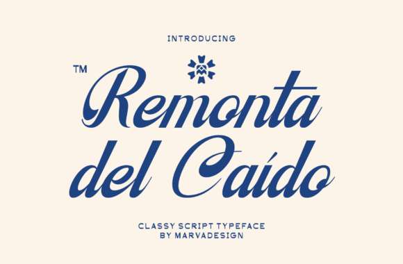 Remonta Del Caido Font Review