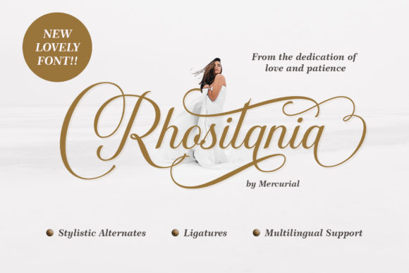 Rhositania: A Classy Script Font for Handmade Brands