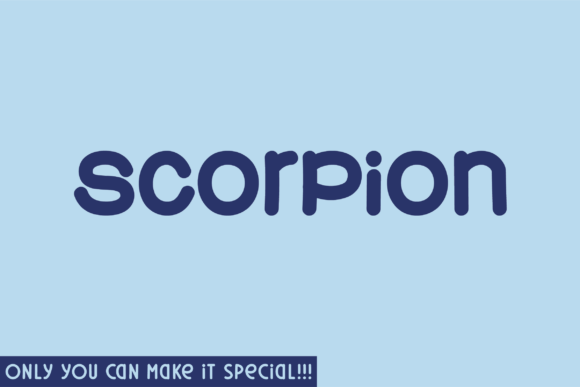 Scorpion Handwritten Font: A Unique Typeface for Crafters and Sellers