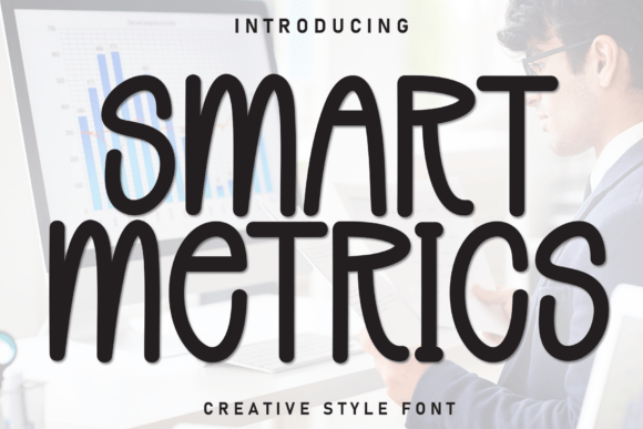 Smart Metrics: A Handwritten Display Font for Warm Brand Identity