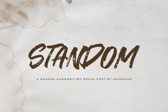 Standom: The Quirky Display Typeface for Bold Campaign Visuals
