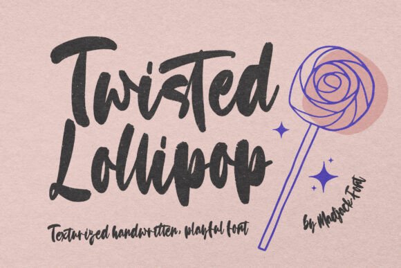 Twisted Lollipop: The Script Font That Elevates Your Brand Identity