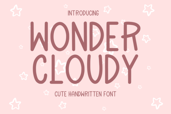 Wonder Cloudy: A Playful Handwritten Font for Modern Web Design